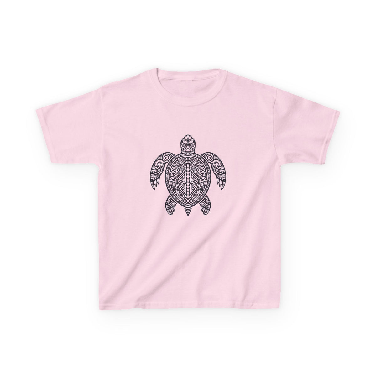Polynesian Tribal Sea Turtle Honu Hawaiian Graphic Kids T-Shirt