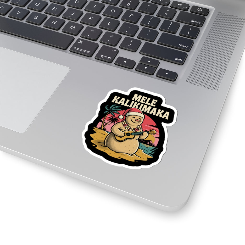 Sandman Hawaiian Christmas Sticker