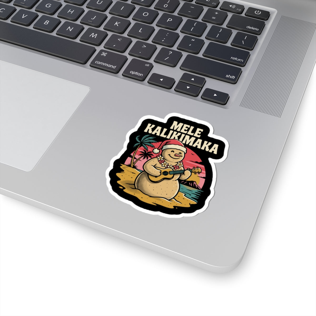 Sandman Hawaiian Christmas Sticker