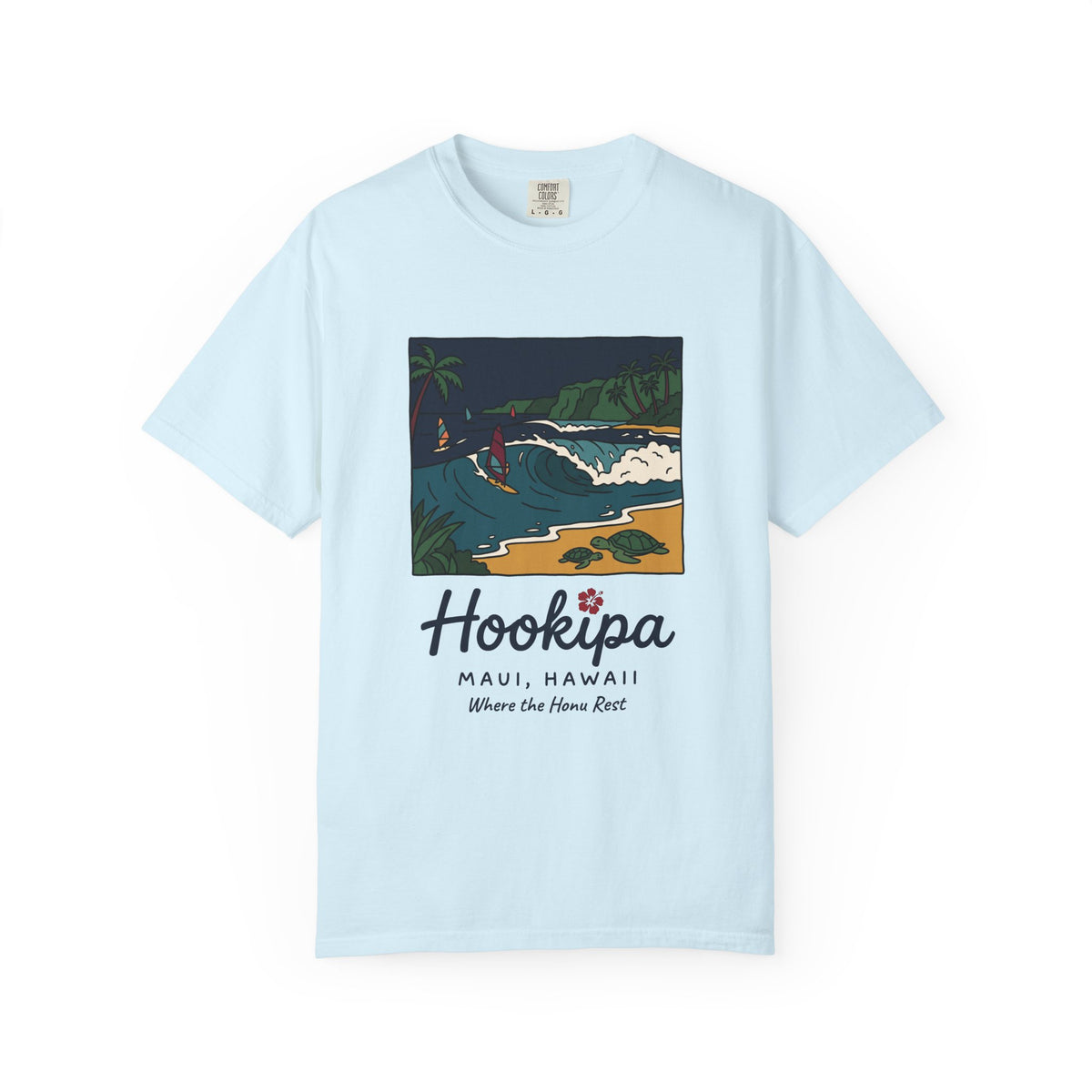 Hookipa Beach Maui Hawaii Vintage Travel Graphic T-Shirt
