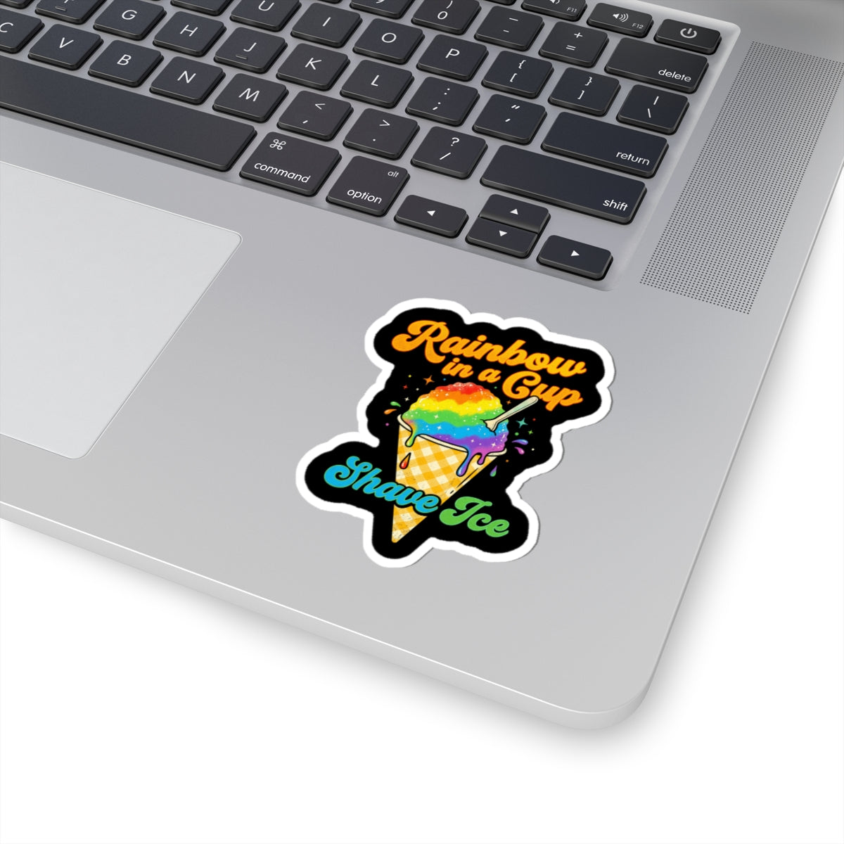 Rainbow Shave Ice Sticker