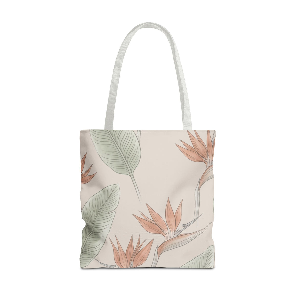 Bird of Paradise Hawaiian All-Over Tote Bag