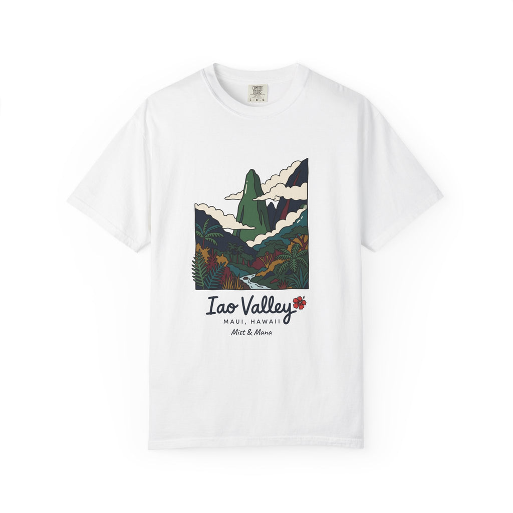 Iao Valley Maui Hawaii Vintage Travel Graphic T-Shirt