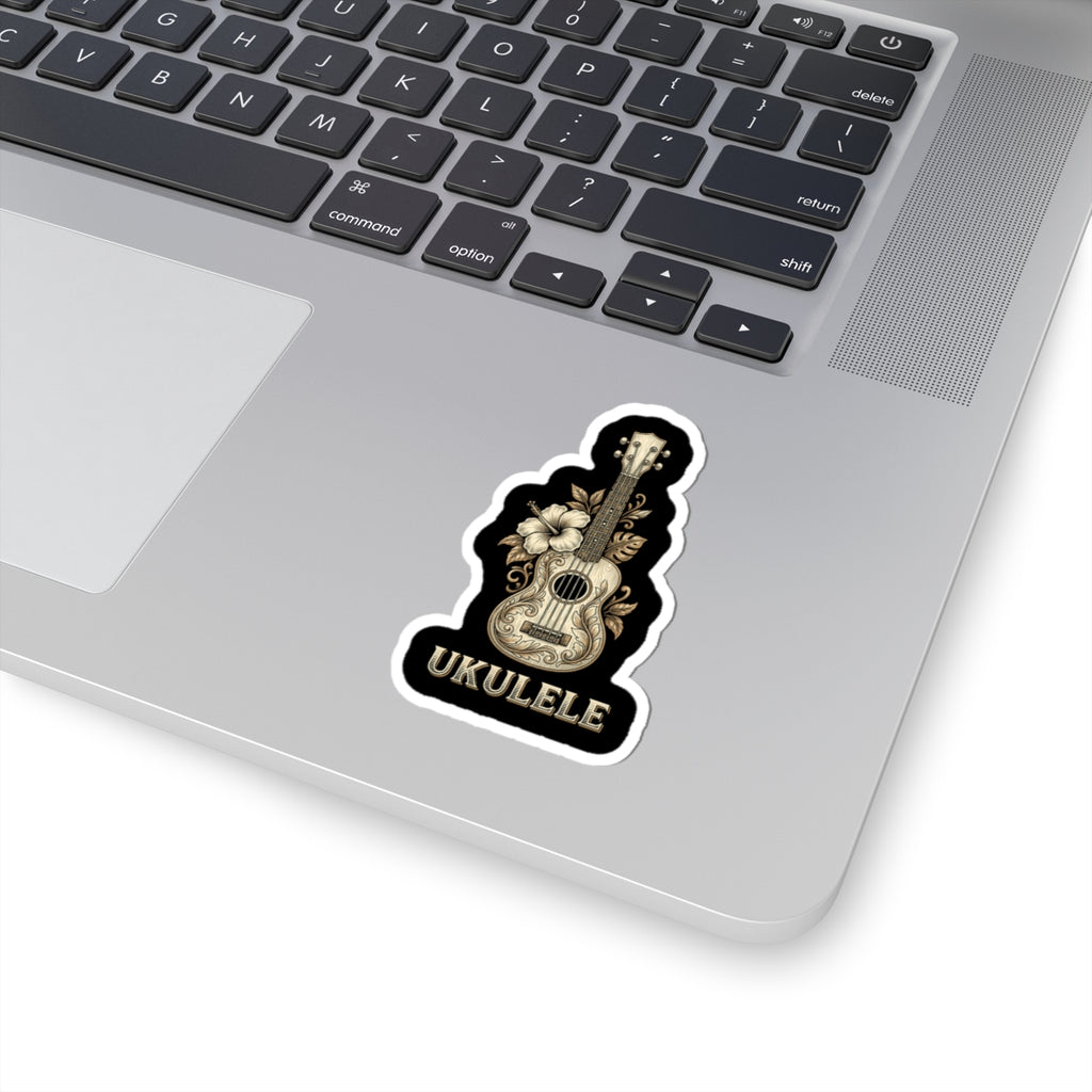 Vintage Ukulele Sticker