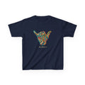 Shaka Hand Hawaiian Tribal Aloha Graphic Kids T-Shirt