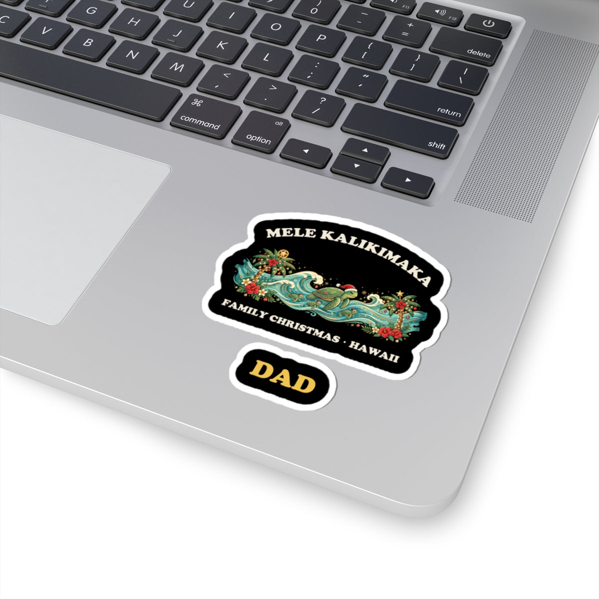 Mele Kalikimaka Family Christmas Dad Sticker