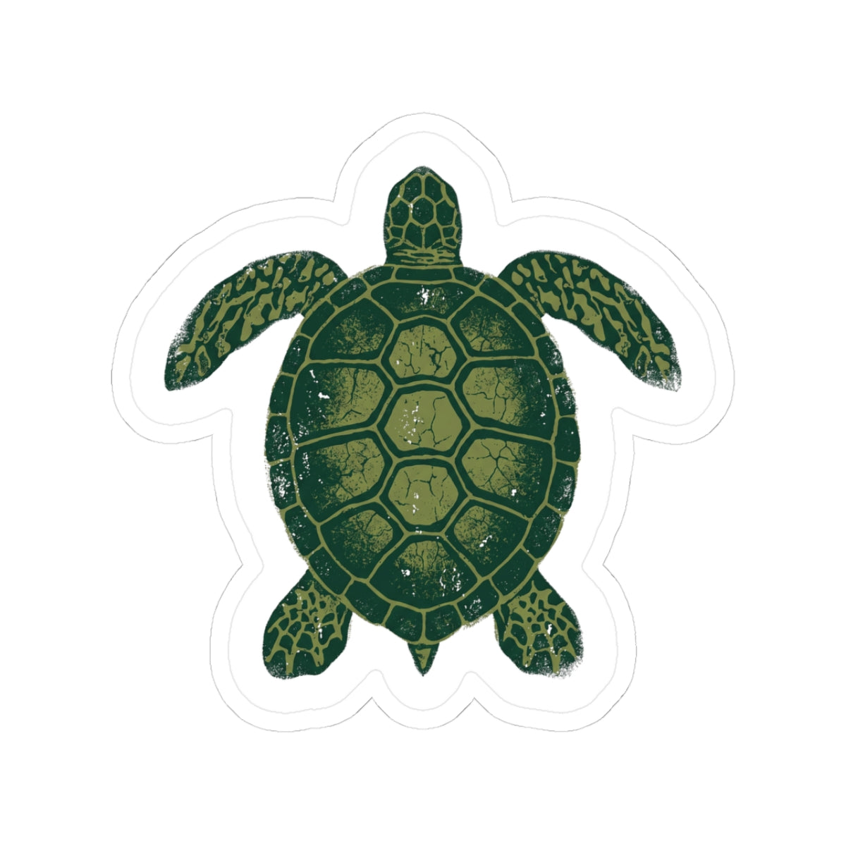 Honu Sea Turtle Sticker