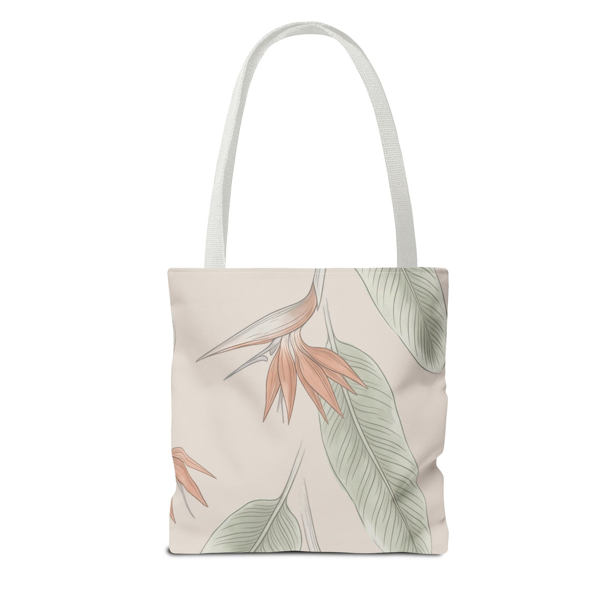 Bird of Paradise Hawaiian All-Over Tote Bag