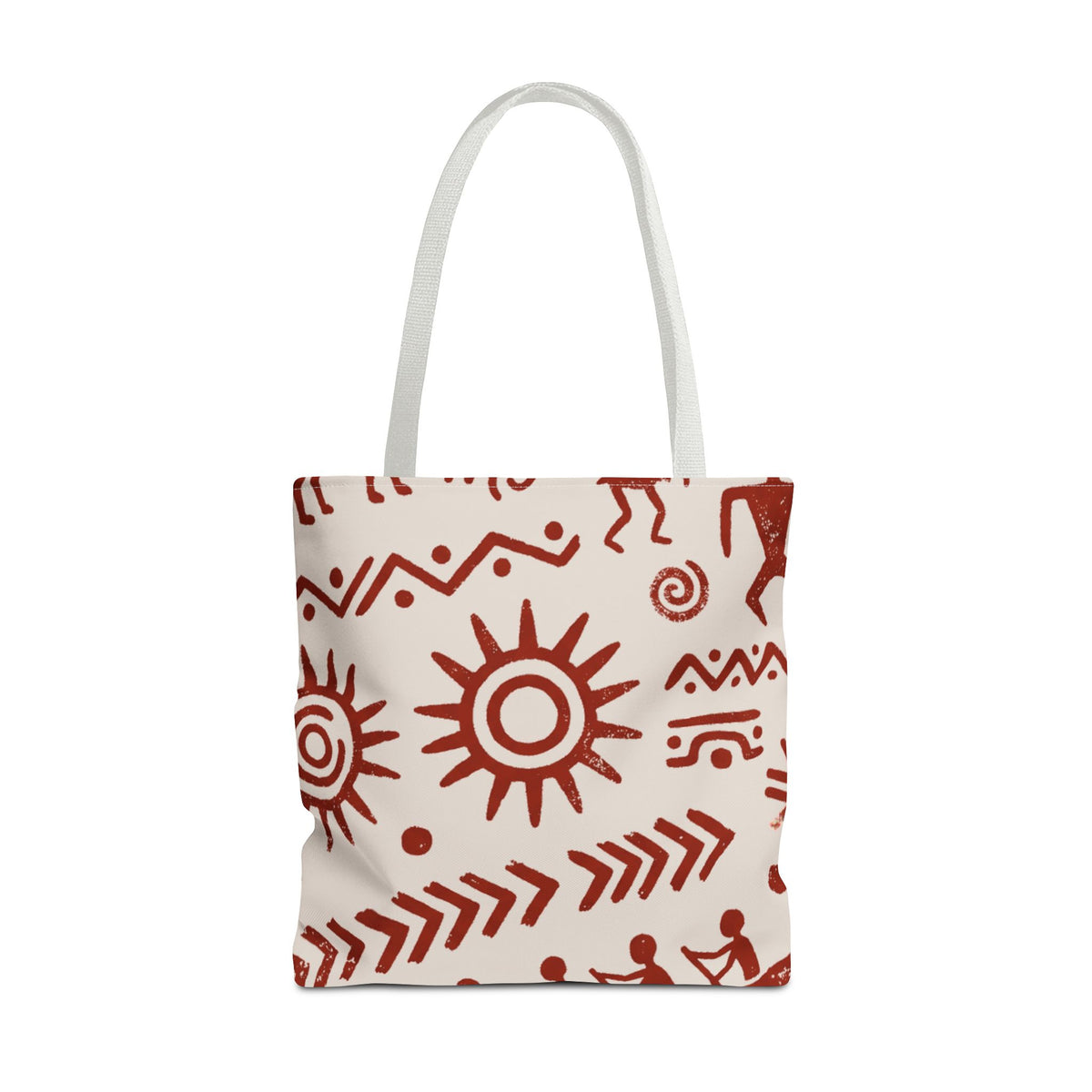 Petroglyphs Kii Hawaiian All-Over Tote Bag