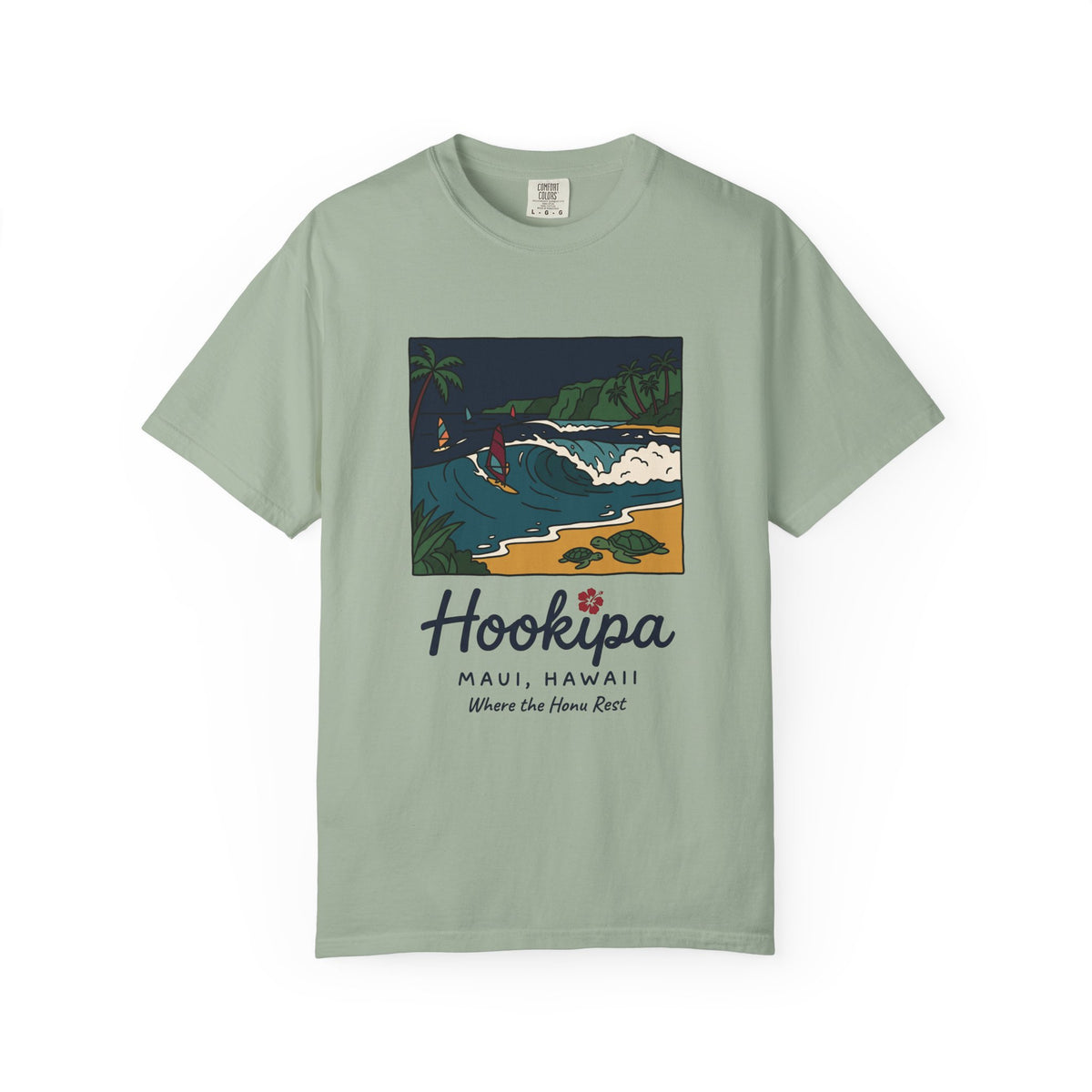 Hookipa Beach Maui Hawaii Vintage Travel Graphic T-Shirt