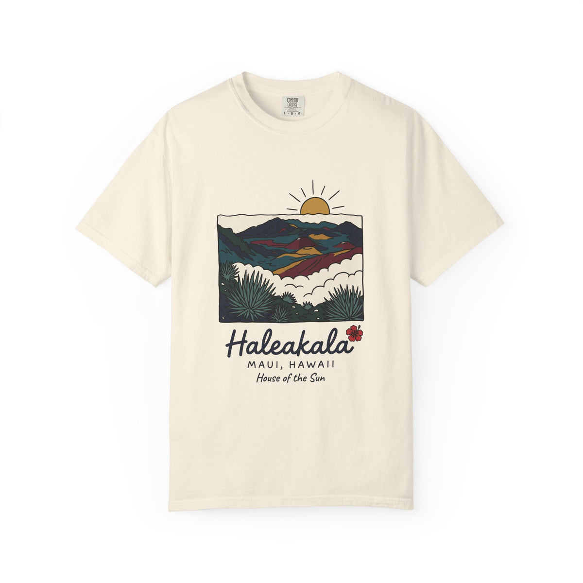 Haleakala Maui Hawaii Vintage Travel Graphic T-Shirt