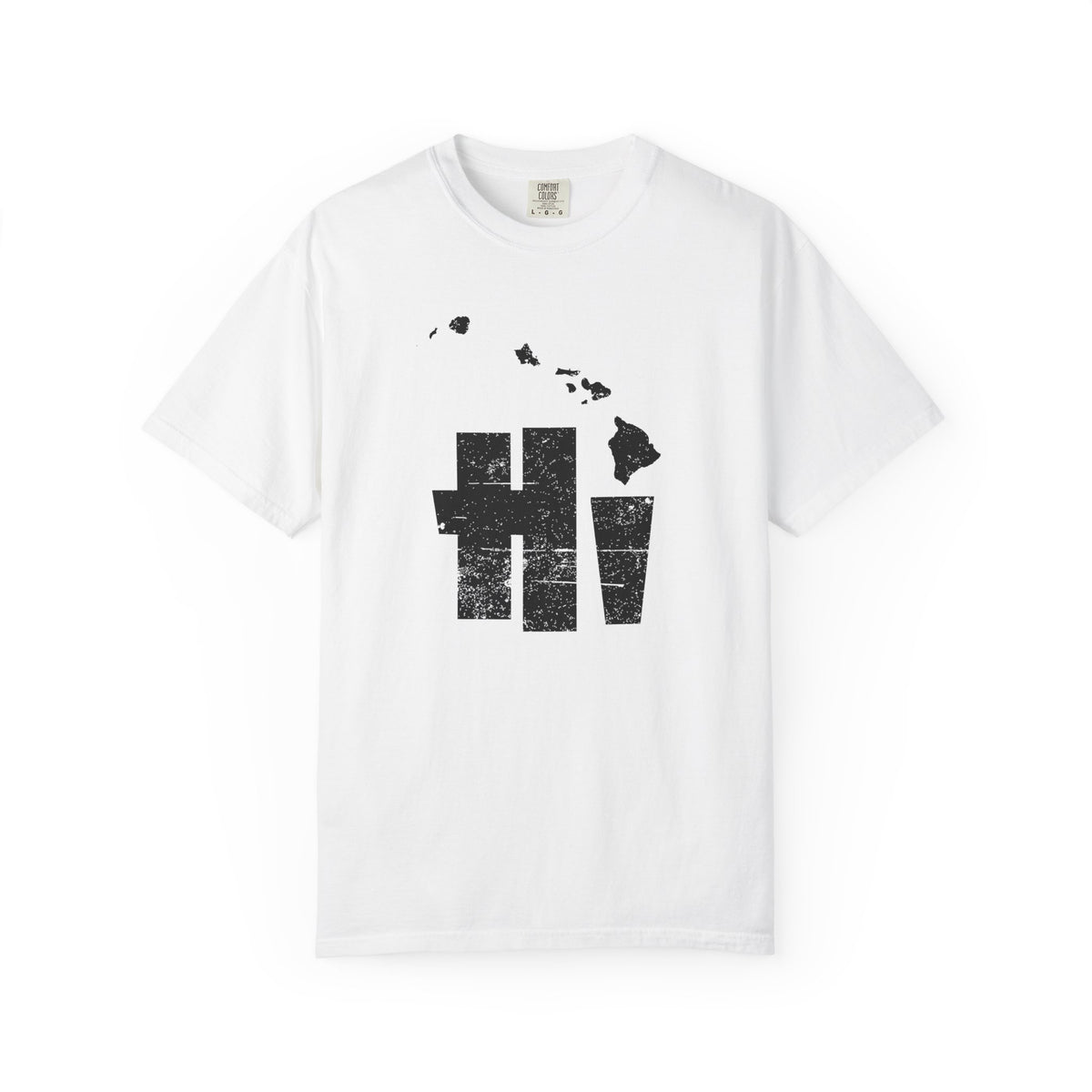 Hawaii HI State Map T-Shirt