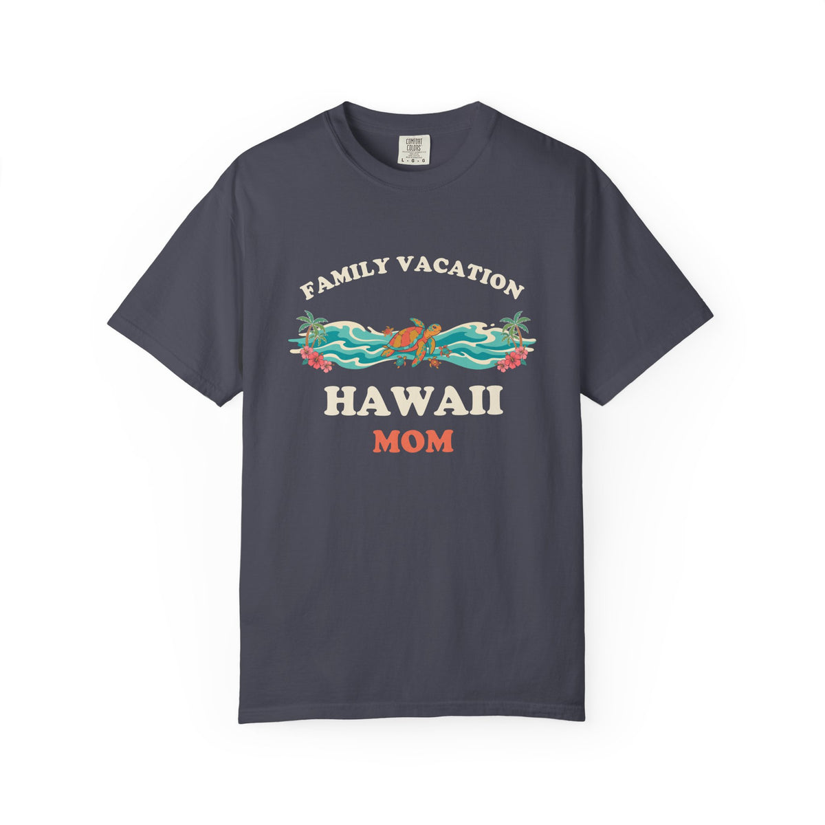 Hawaii Family Vacation Mom Matching Sea Turtle T-Shirt