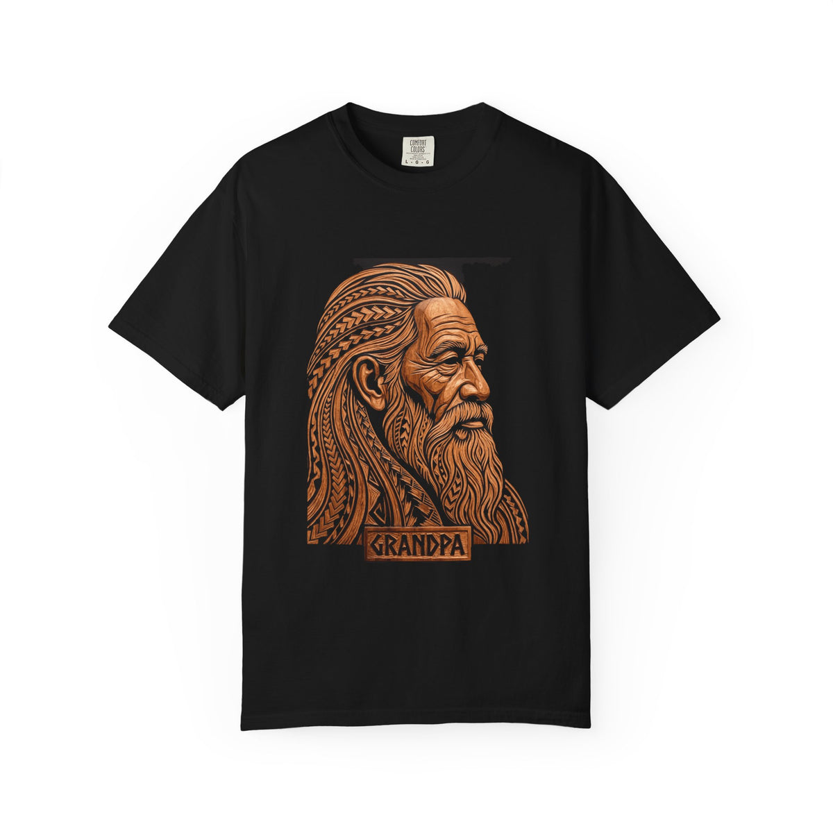 Polynesian Tribal Grandpa Hawaiian Matching Family T-Shirt