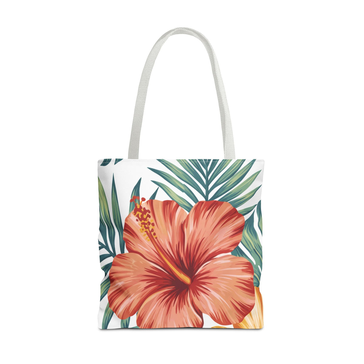 Tropical Pattern Hawaiian All-Over Tote Bag