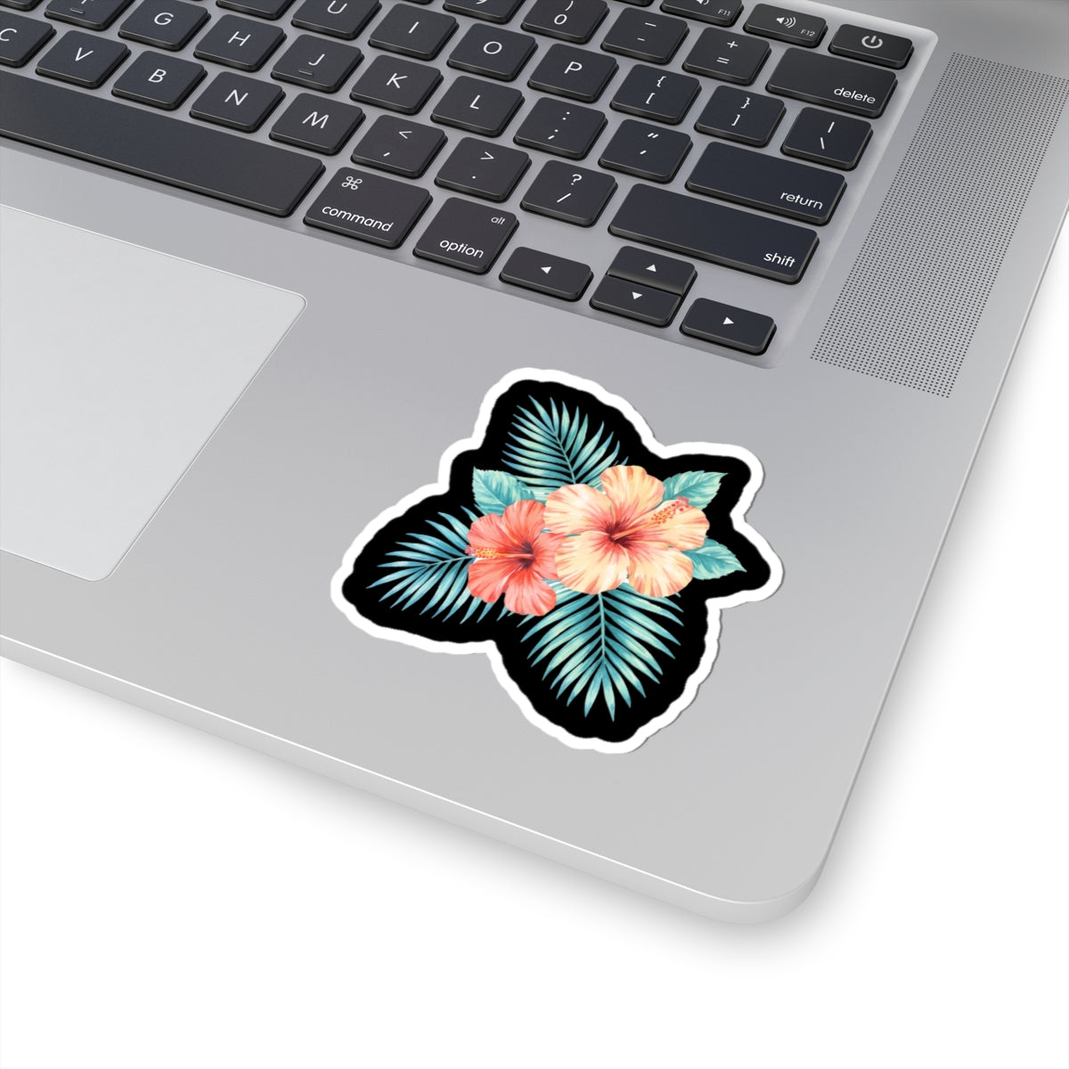 Tropical Hibiscus Bouquet Sticker