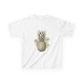 Vintage Pineapple Engraving Hawaii Tropical Kids T-Shirt