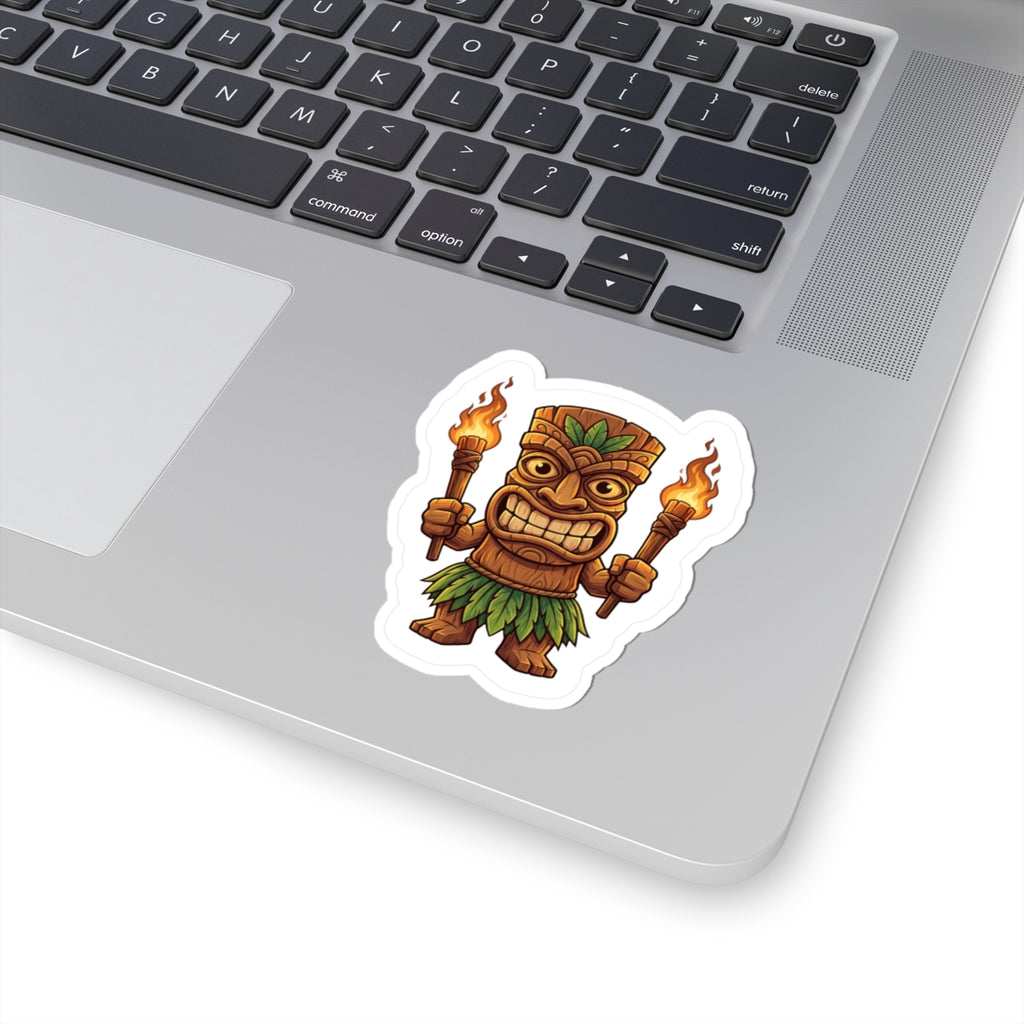 Tiki Mask Sticker