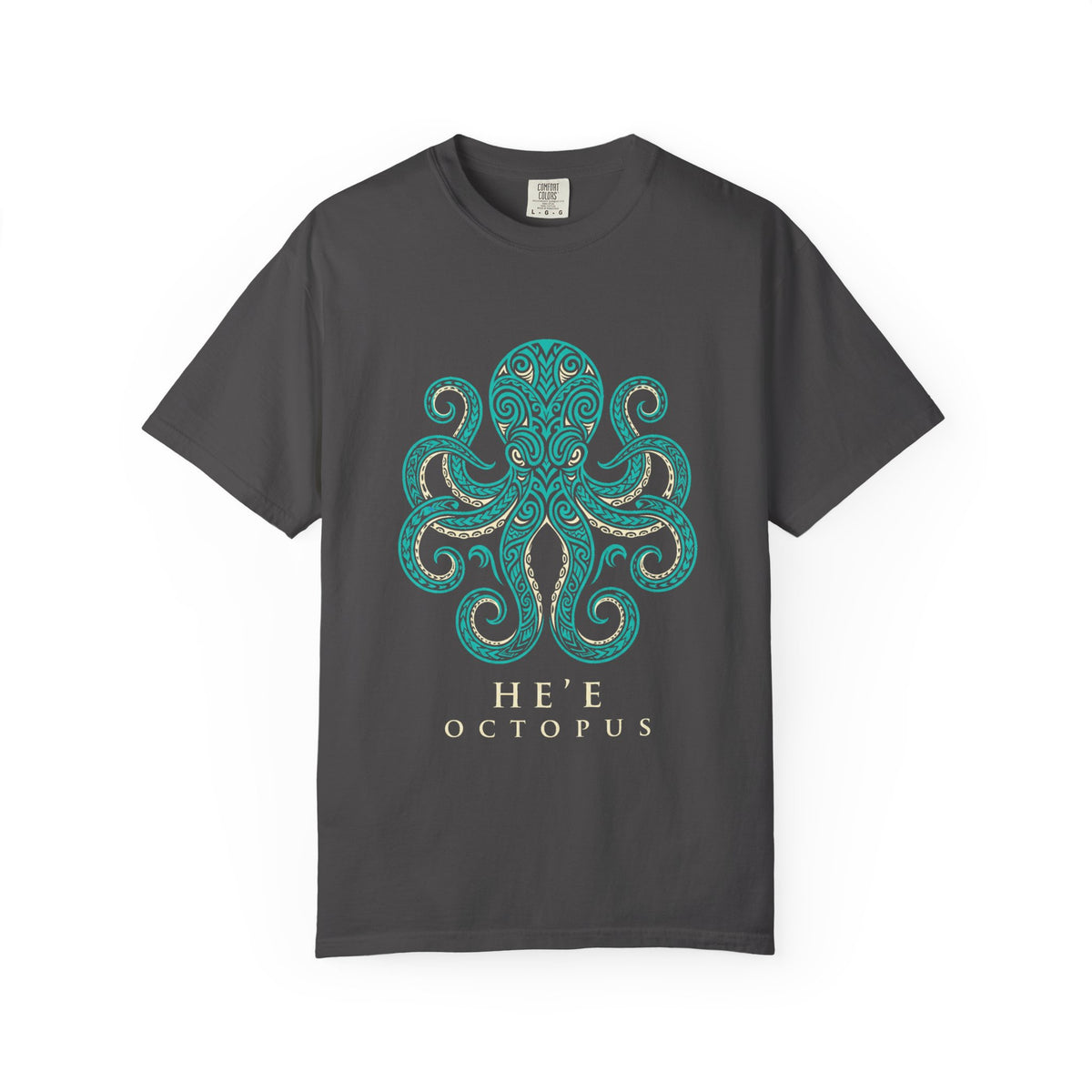 Hee Octopus Polynesian Tribal Hawaii Graphic T-Shirt