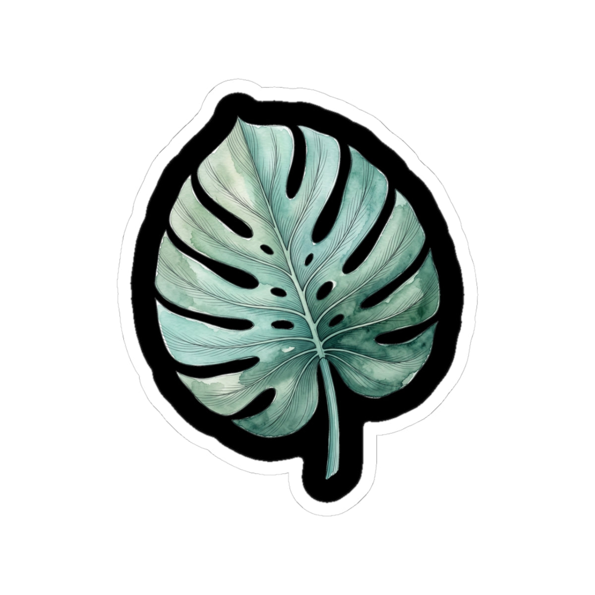Monstera Leaf Sticker