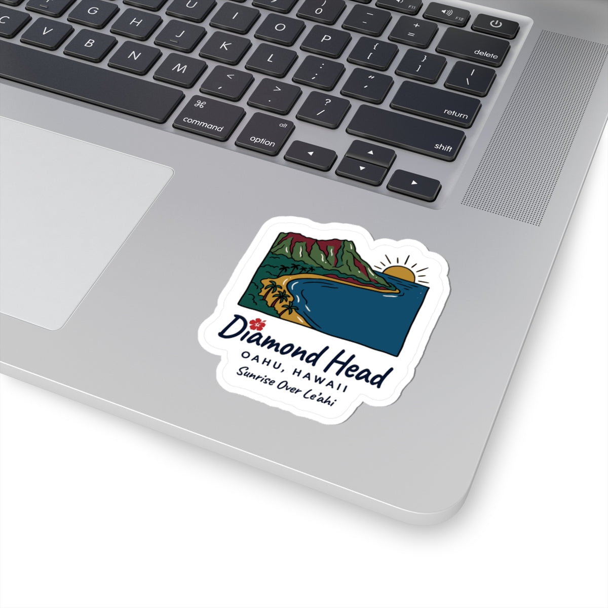 Diamond Head Hawaii Sticker