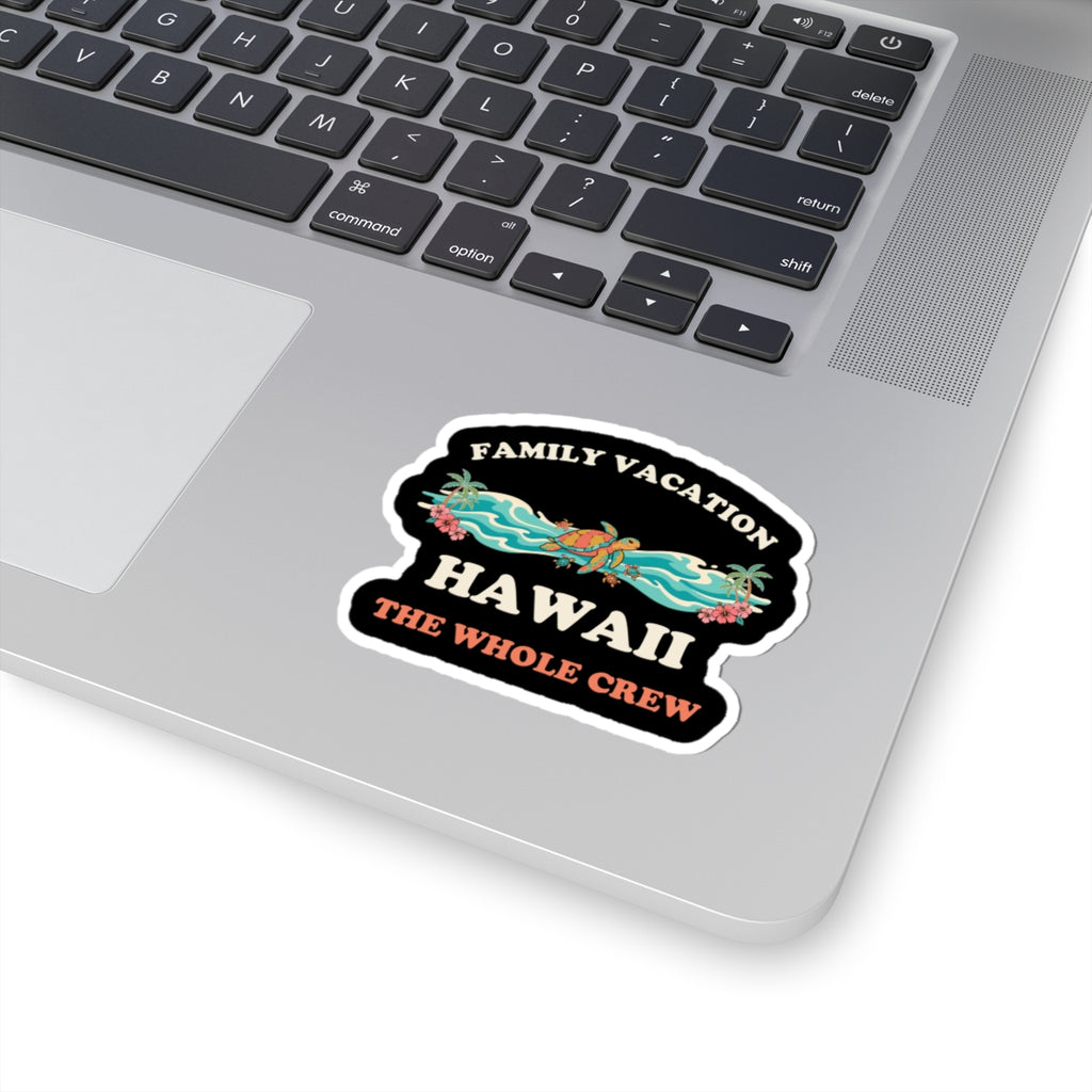 Hawaii Family Vacation Sea Turtle Sticker