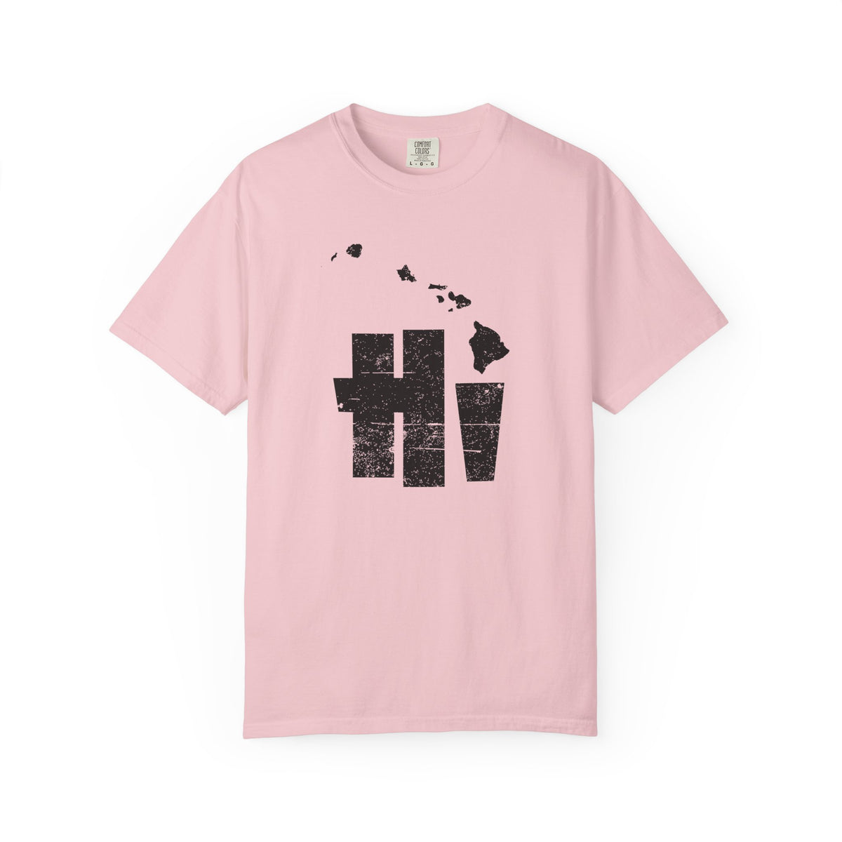 Hawaii HI State Map T-Shirt