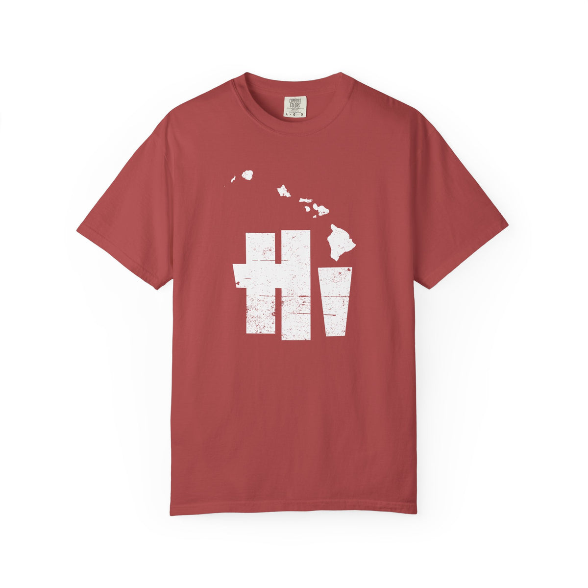 Hawaii HI State Map T-Shirt