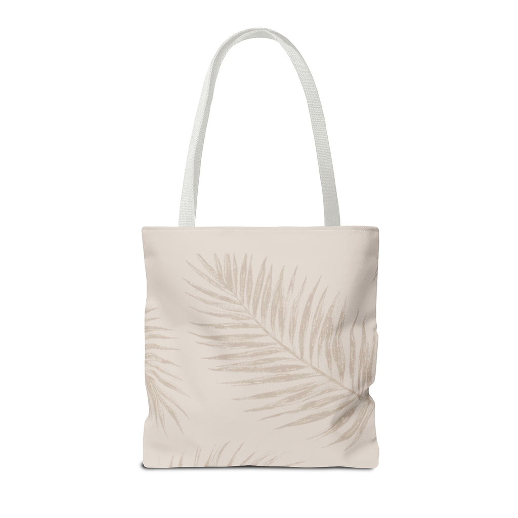 Boho Palm Leaves Hawaiian All-Over Tote Bag