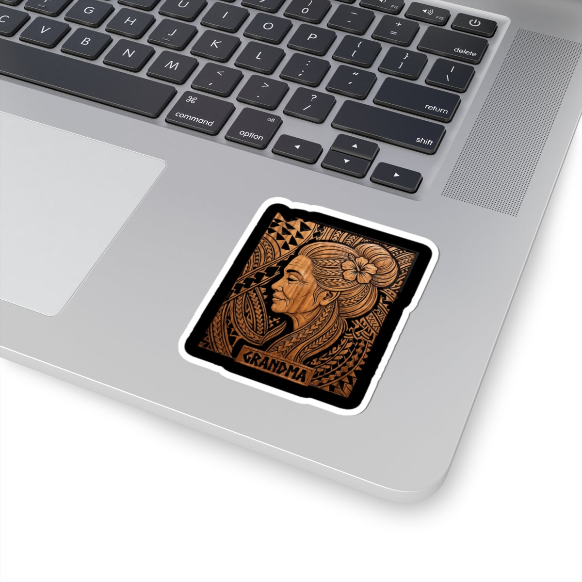 Polynesian Tribal Grandma Hawaiian Matching Family Sticker