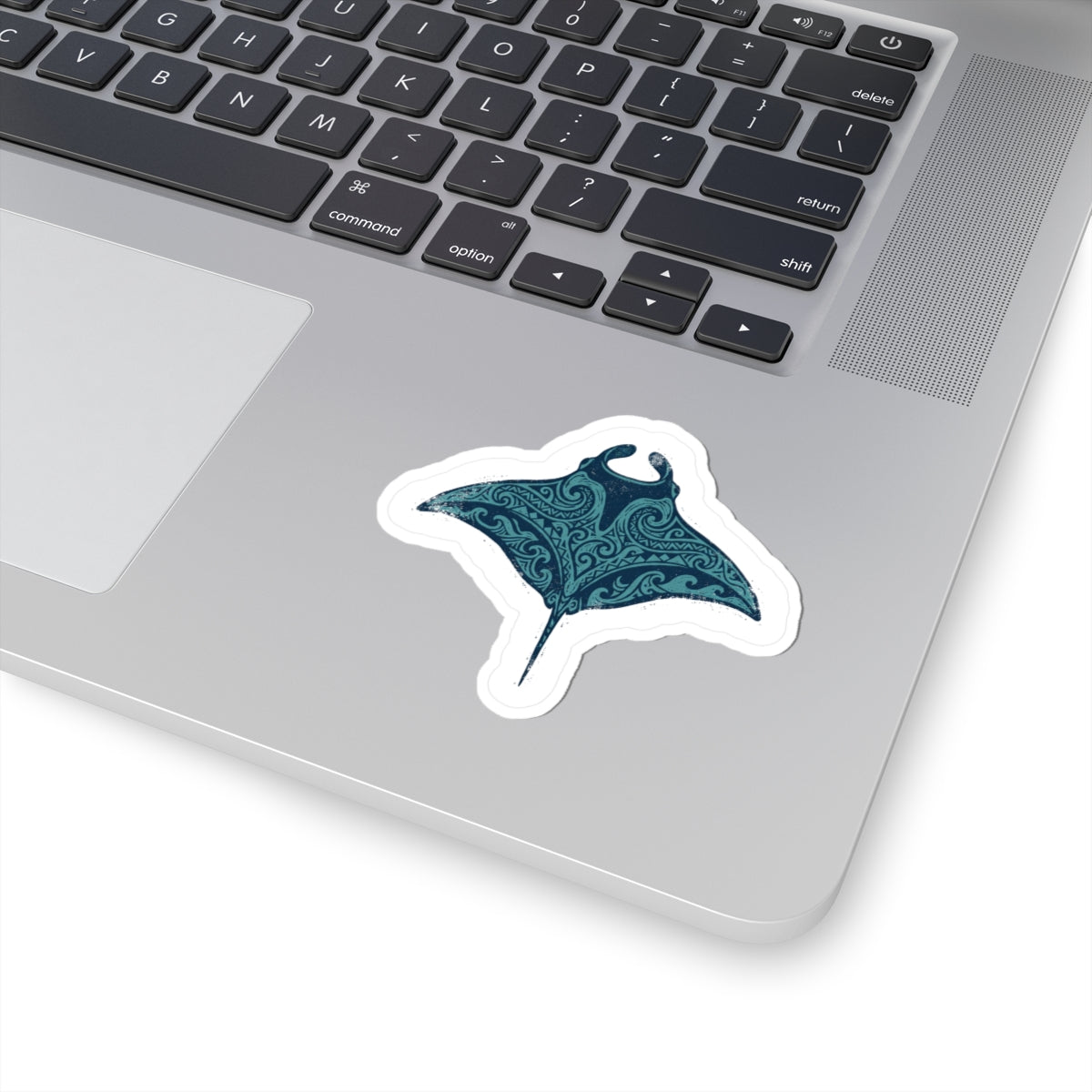 Tribal Manta Ray Sticker