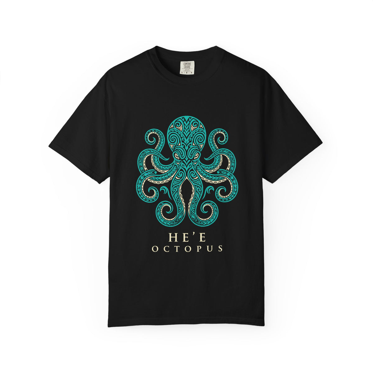 Hee Octopus Polynesian Tribal Hawaii Graphic T-Shirt