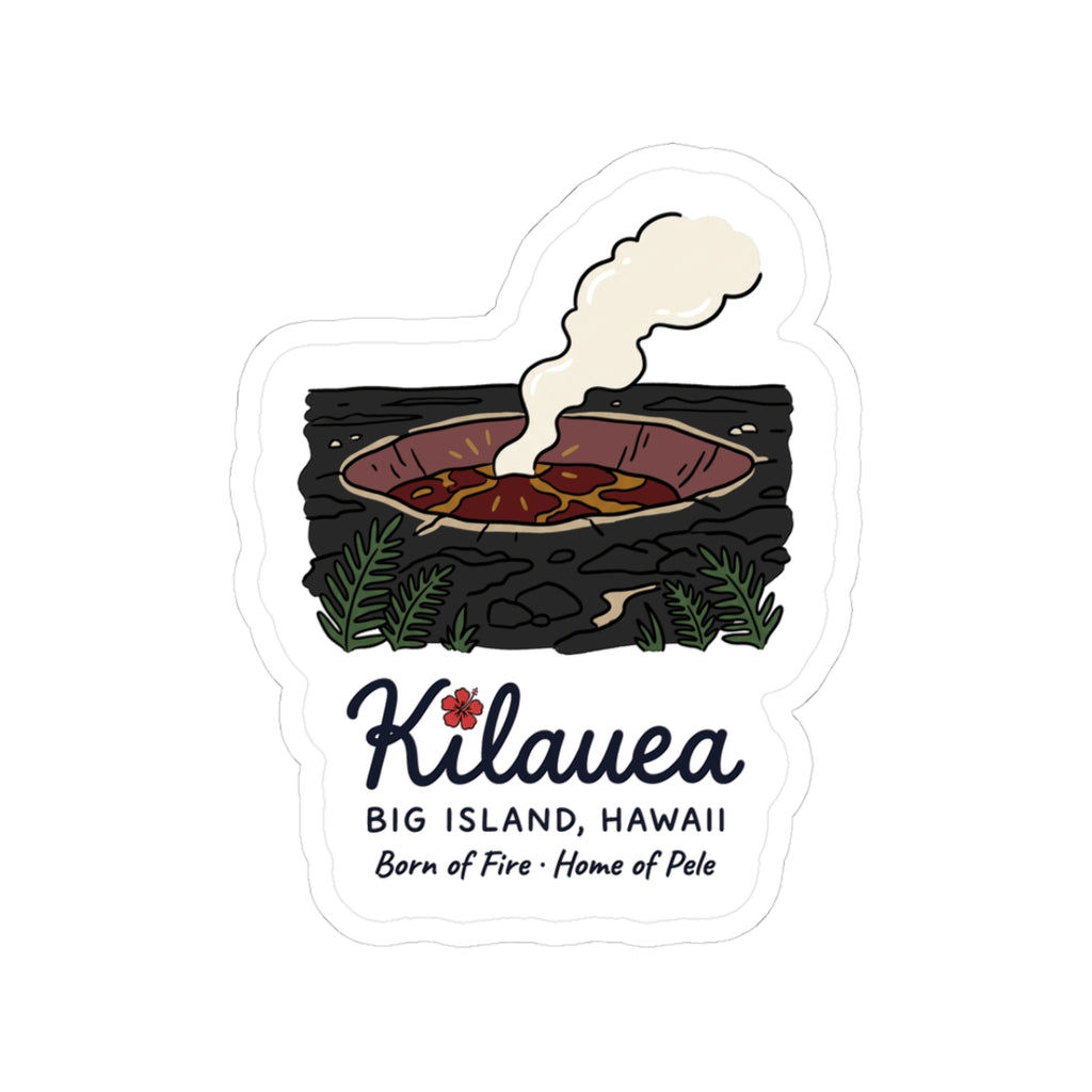 Kilauea Hawaii Sticker