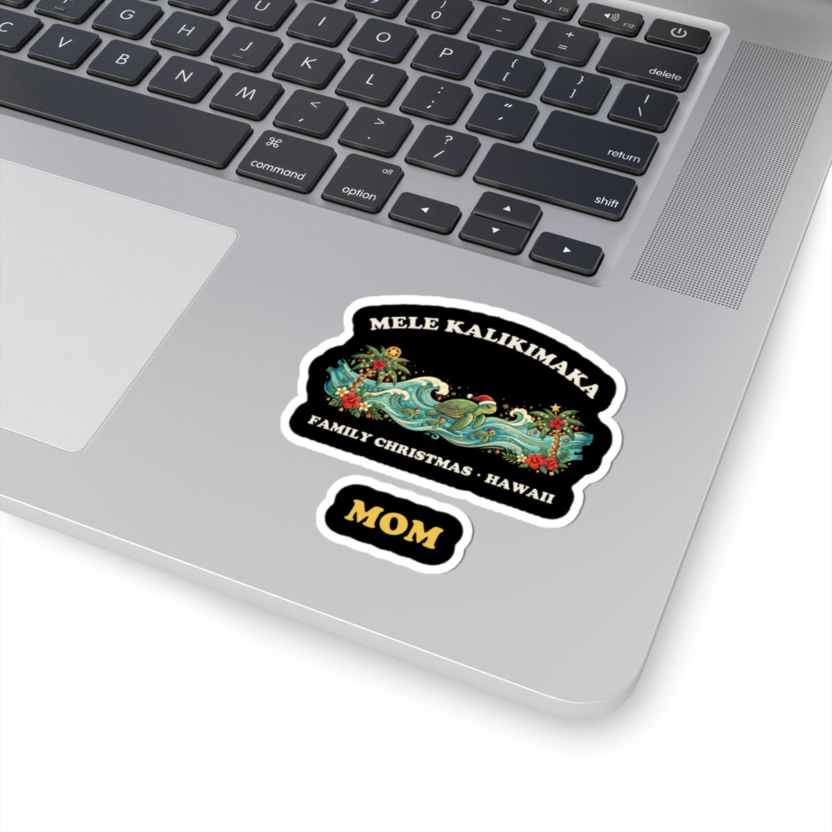 Mele Kalikimaka Family Christmas Mom Sticker