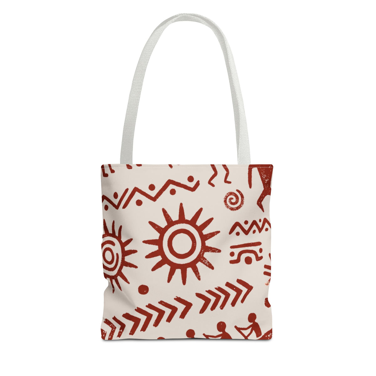 Petroglyphs Kii Hawaiian All-Over Tote Bag