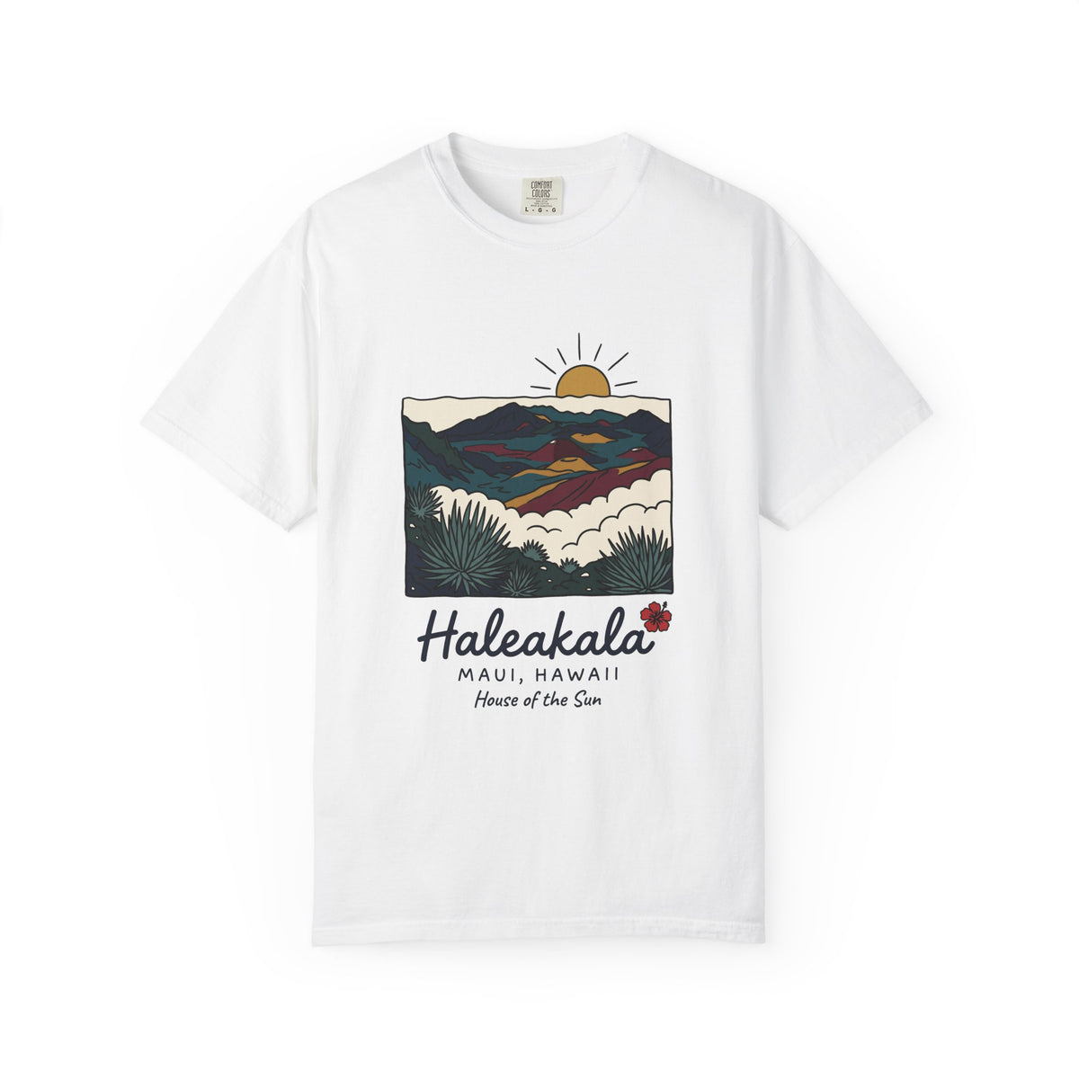 Haleakala Maui Hawaii Vintage Travel Graphic T-Shirt