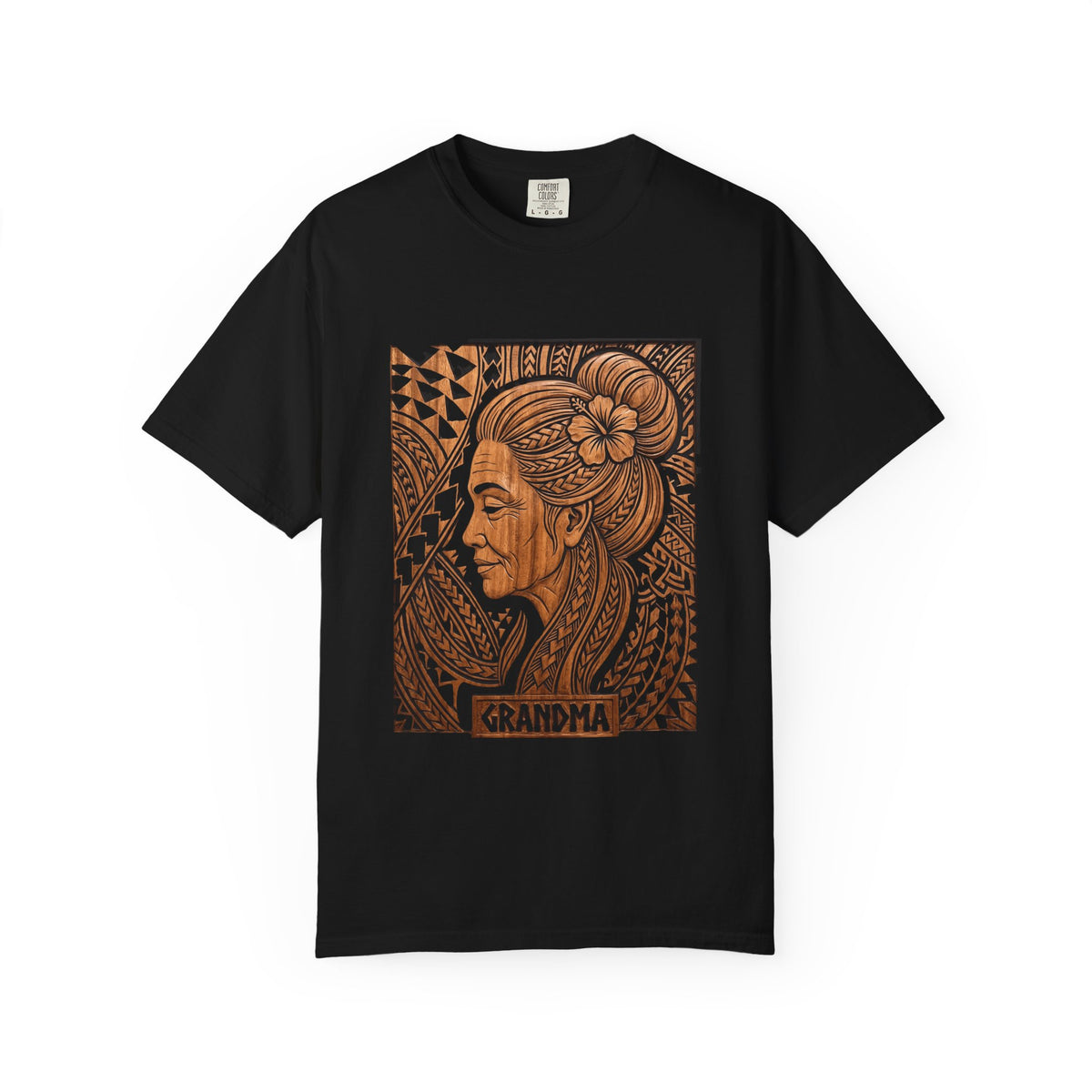 Polynesian Tribal Grandma Hawaiian Matching Family T-Shirt