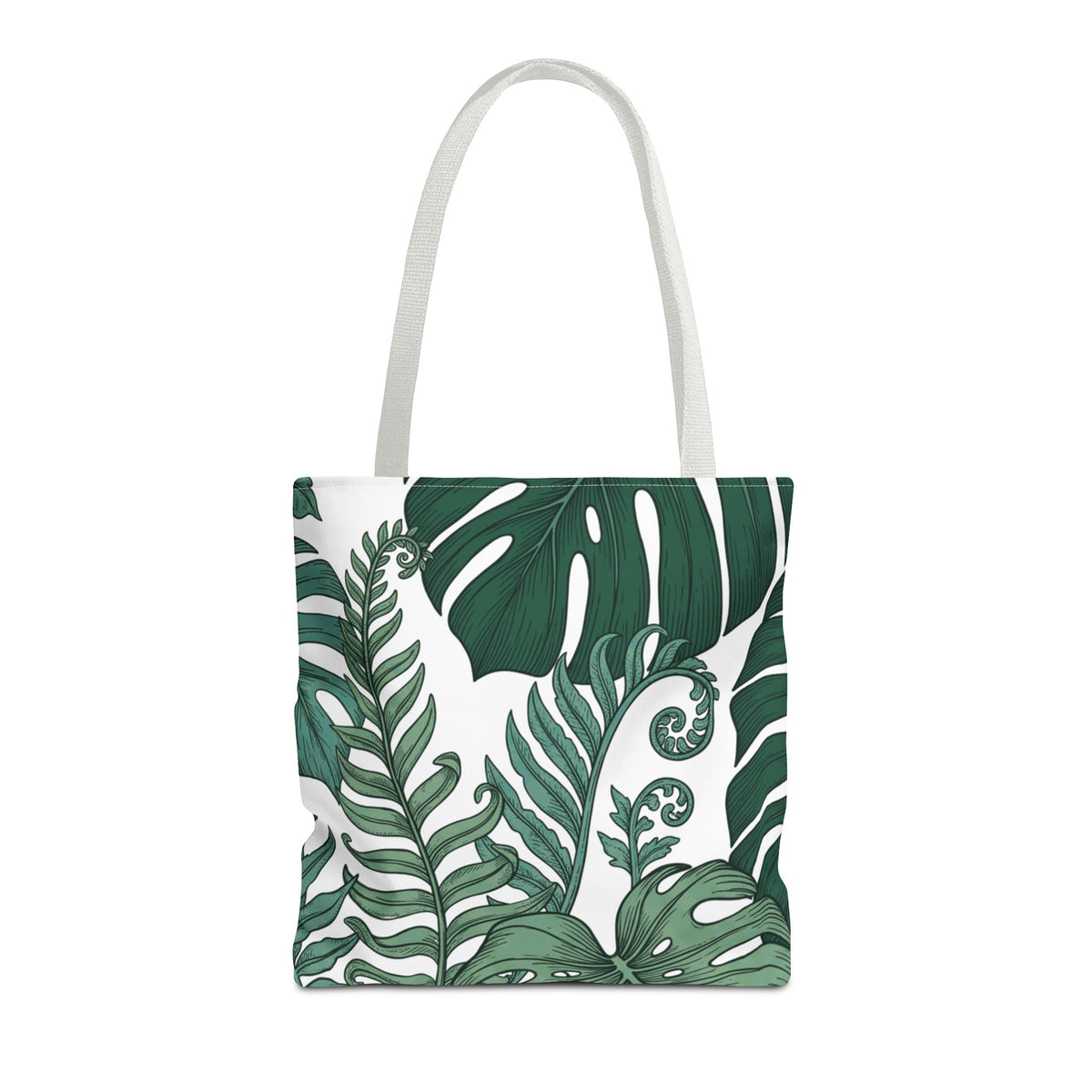 Monstera & Fern Hawaiian All-Over Tote Bag