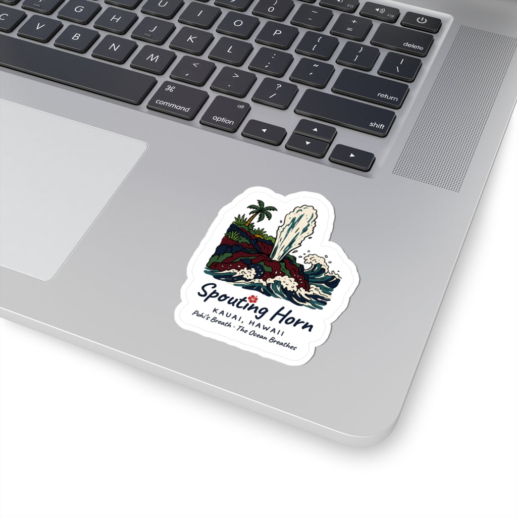 Spouting Horn Hawaii Sticker