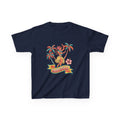 Retro Hula Dancer Hawaii Vintage Graphic Kids T-Shirt
