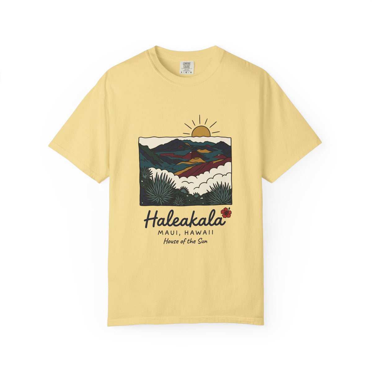 Haleakala Maui Hawaii Vintage Travel Graphic T-Shirt