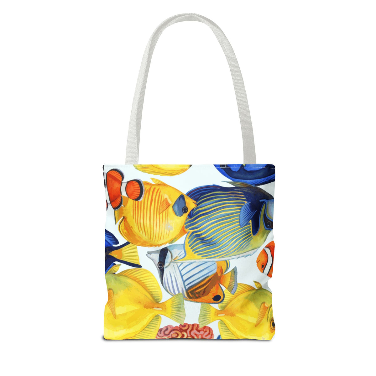 Tropical Reef Fish Hawaiian All-Over Tote Bag