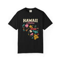 Hawaiian Islands Folk Art Map Aloha T-Shirt
