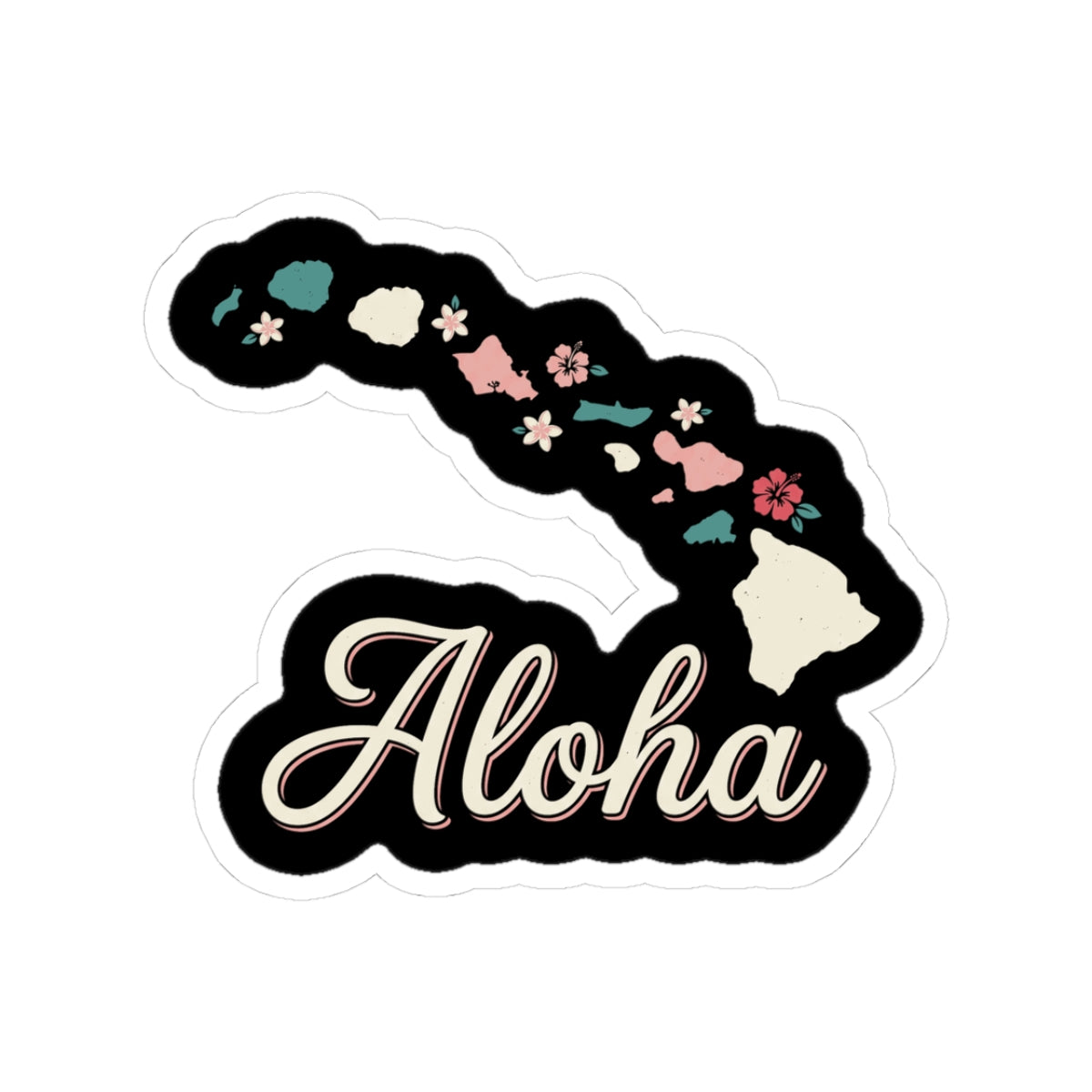 Hawaii Aloha Islands Sticker