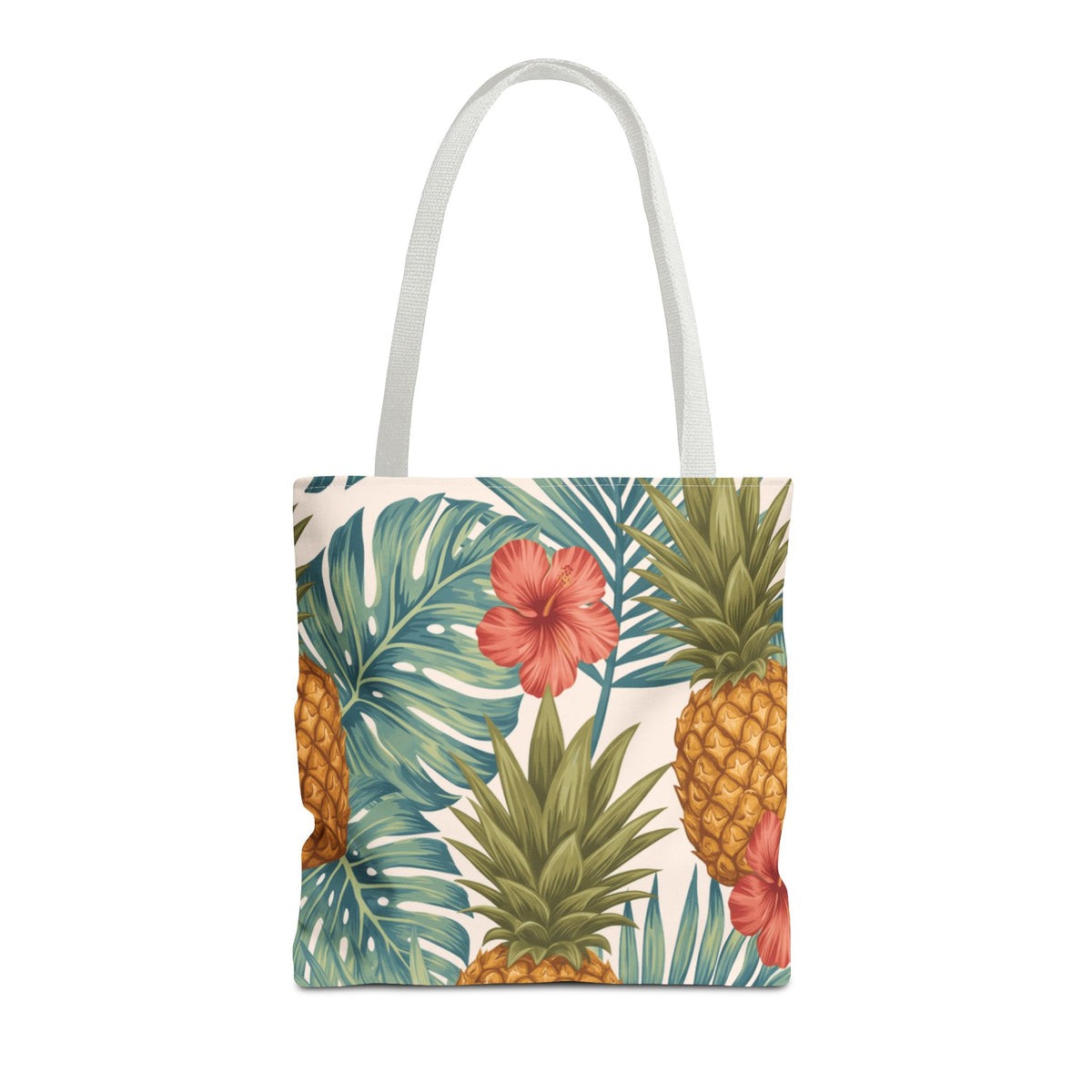 Pineapple Hawaiian All-Over Tote Bag
