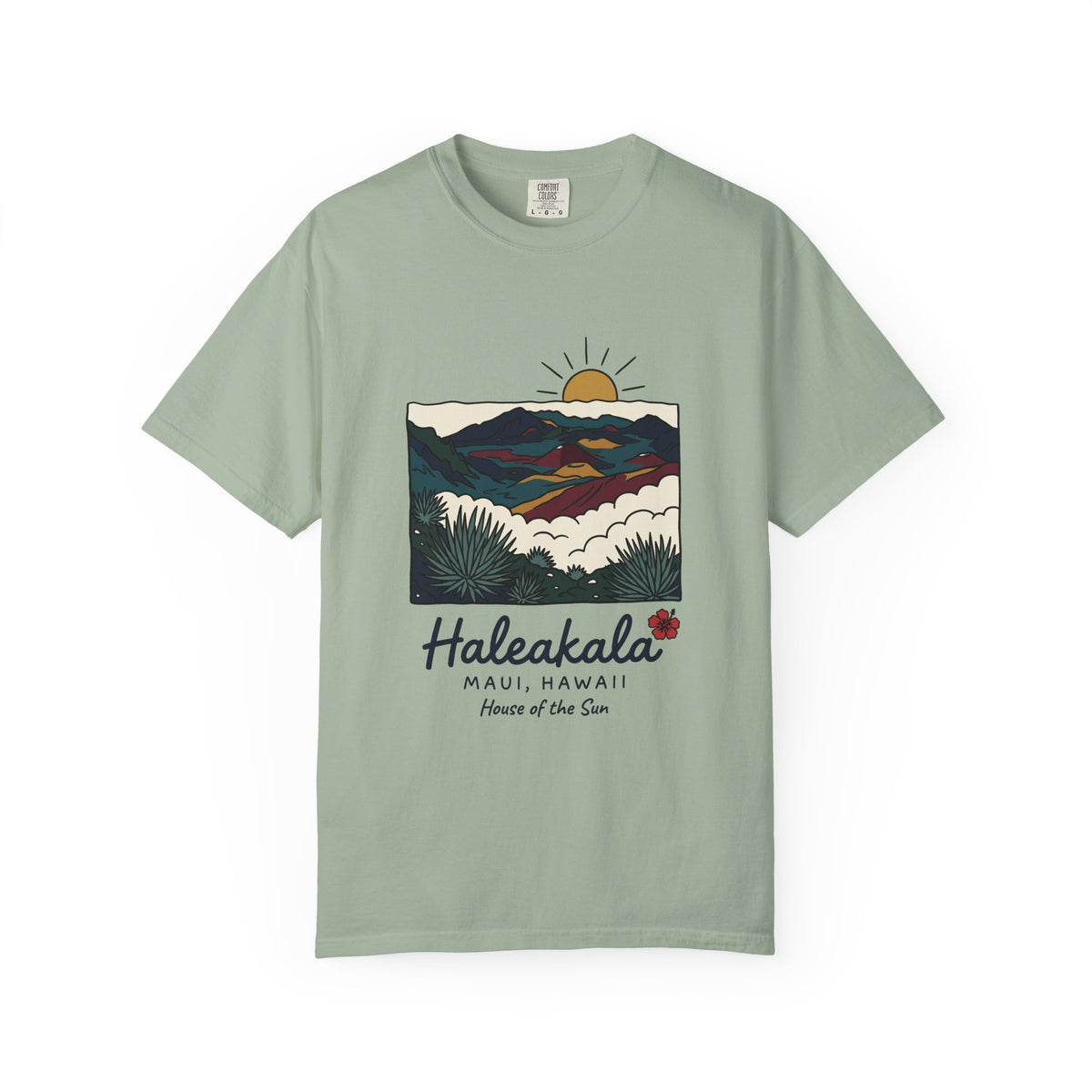 Haleakala Maui Hawaii Vintage Travel Graphic T-Shirt