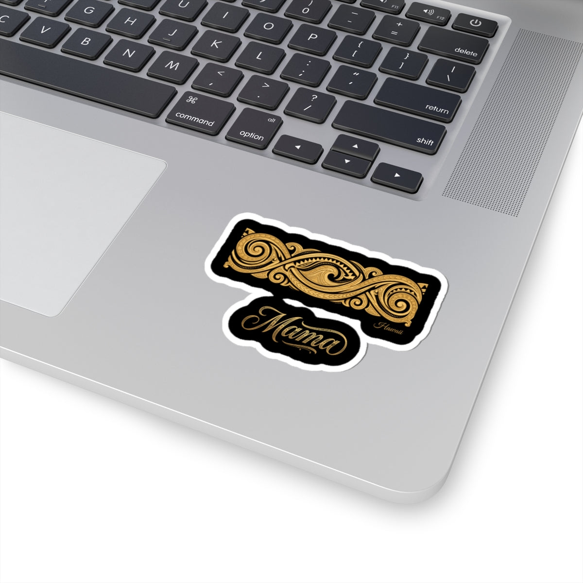 Hawaiian Tapa Wave Family Mama Sticker