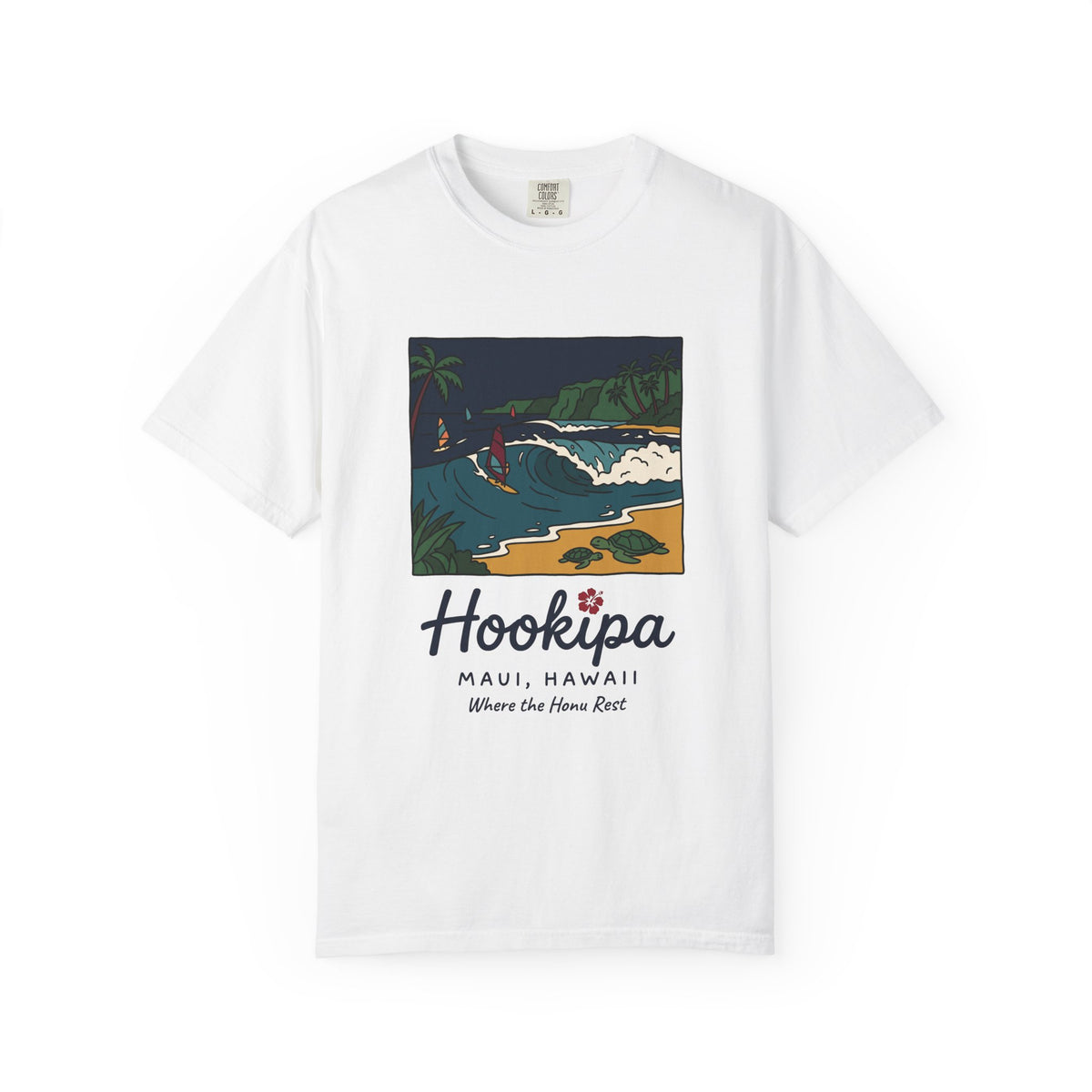 Hookipa Beach Maui Hawaii Vintage Travel Graphic T-Shirt