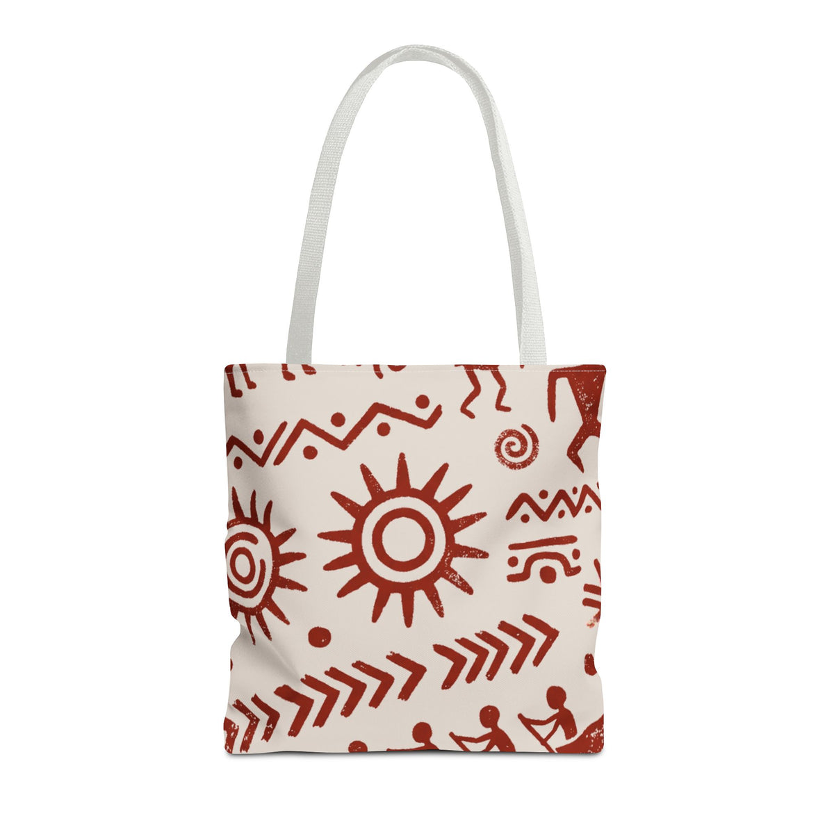 Petroglyphs Kii Hawaiian All-Over Tote Bag