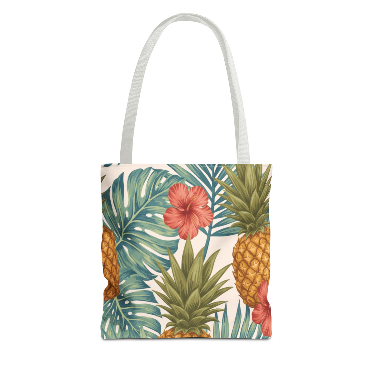 Pineapple Hawaiian All-Over Tote Bag